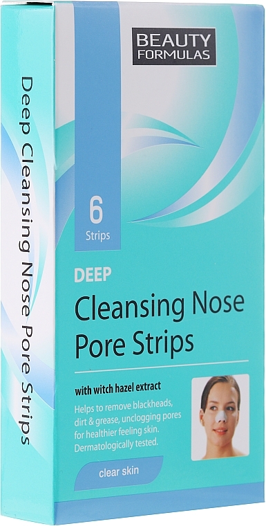 Deep Cleansing Nose Pore Strips - Beauty Formulas Deep Cleansing Nose Pore Strips — photo N3