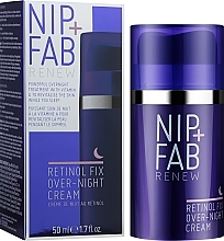 Rejuvenating Night Face Cream with Retinol - NIP + FAB Retinol Fix Overnight Cream — photo N2