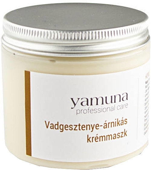 Horse Chestnut & Arnica Face Cream - Yamuna Horse Chestnut & Arnica Cream Mask — photo N5