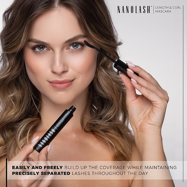 Mascara ‘Lengthening and Curling’ - Nanolash Length & Curl Mascara — photo N5