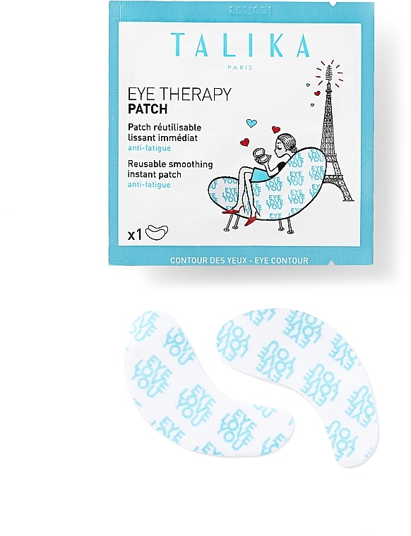Eye Therapy Patch - Talika Eye Therapy Reusable Instant Smoothing Patch Refills — photo N5