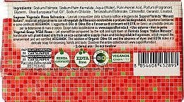 Toilet Soap 'Italian Mosaic. Wild Rose' - Florinda Rosa Selvatica Sapone Vegetale-Vegetal Soap — photo N3