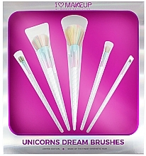 Makeup Brush Set - I Heart Revolution Unicorns Dream Brush — photo N12