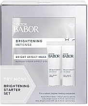 Set - Doctor Babor Brightening Intense Brightening Starter Set (mask/1pcs + cr/15ml + ser/15ml) — photo N1