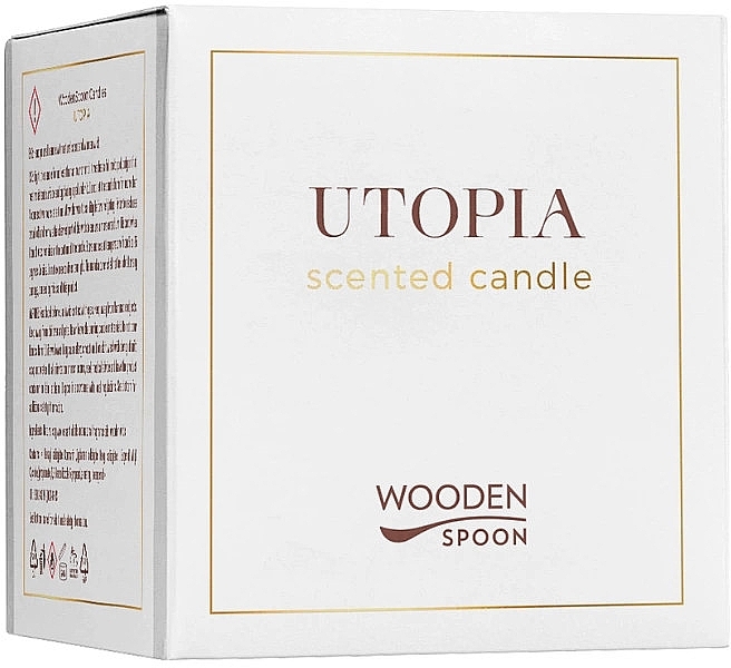 Scented Candle - Wooden Spoon Utopia Natural Scented Soy Candle — photo N2