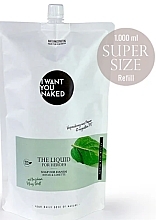 Mint & Lime Liquid Hand Soap - I Want You Naked The Liquid For Heroes (Refill) — photo N2