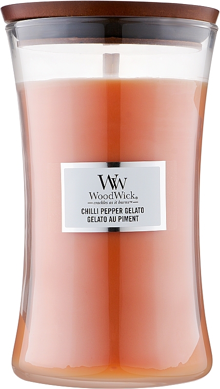 Scented Candle in Glass - WoodWick Chilli Pepper Gelato — photo N2