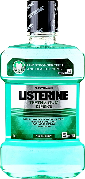 Mouthwash "Caries Protection" - Listerine — photo N3