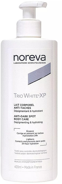 Anti-Dark Spot Body Milk - Noreva Trio White XP Anti-Dark Spot Body Care — photo N1