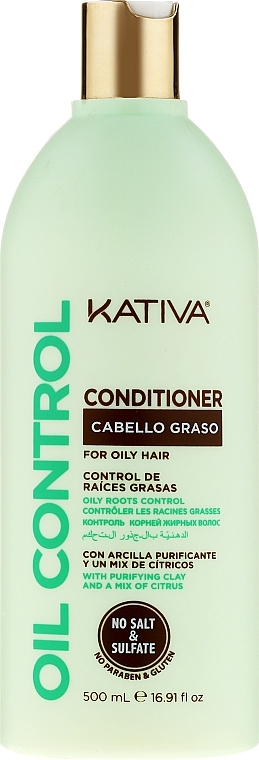 Oily Hair Conditioner - Kativa Oil Control Conditioner — photo N1