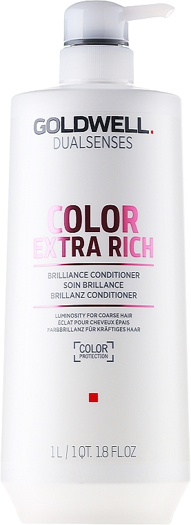 Intensive Shine Conditioner for Colored Hair - Goldwell Dualsenses Color Extra Rich Brilliance Conditioner — photo N7