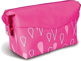 Fragrances, Perfumes, Cosmetics Makeup Bag "Droplets", bright pink - Donegal Cosmetic Bag