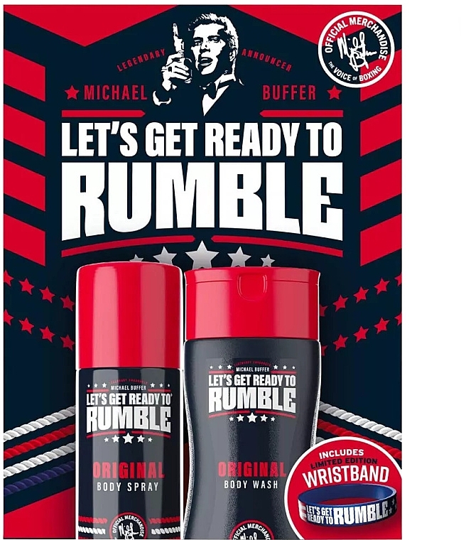 Set - Rumble Men Original Set (b/spray/150ml + sh/gel/250ml) — photo N1