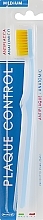 Fragrances, Perfumes, Cosmetics Plaque Control Toothbrush, medium, light blue - Piave Toothbrush Medium