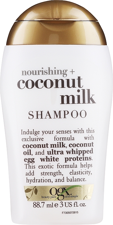 Coconut Milk Repairing Shampoo - OGX Nourishing Coconut Milk Shampoo — photo N3