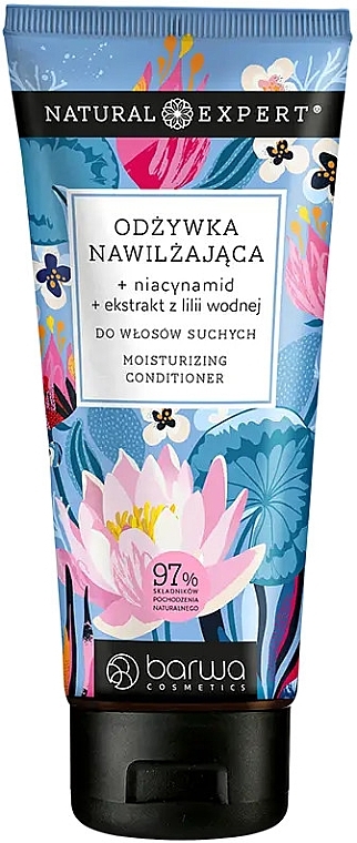 Niacinamide & Lily Moisturizing Hair Conditioner - Barwa Natural Expert Conditioner  — photo N1