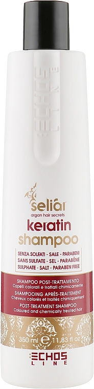 Keratin Shampoo - Echosline Seliar Keratin Shampoo  — photo N1