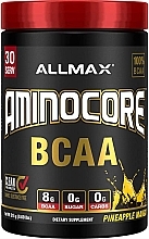 BCAAs + Pineapple-Mango Vitamins - AllMax Nutrition Aminocore BCAA Pineapple Mango — photo N2