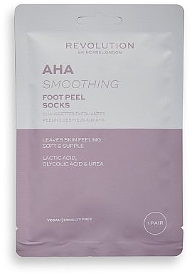 Foot Peeling Socks - Makeup Revolution Body Skincare AHA Exfoliating Foot Peel Socks — photo N1