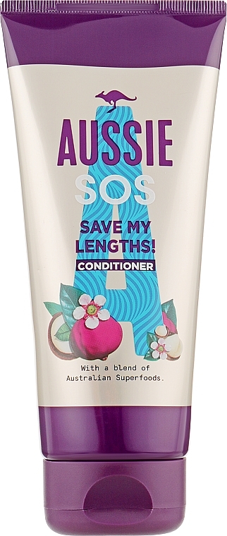 Conditioner for Damaged Hair - Aussie SOS Save My Lengths! Conditioner — photo N1