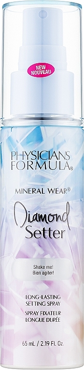 Makeup Setting Spray - Physicians Formula Mineral Wear Diamond Setter — photo N1