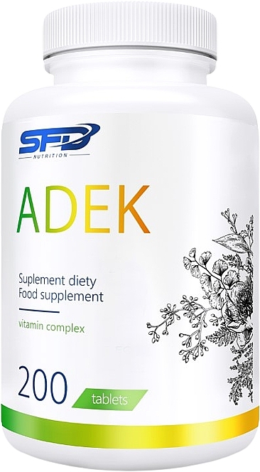 ADEK Vitamin Complex - SFD Nutrition ADEK — photo N1