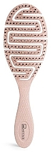 Fragrances, Perfumes, Cosmetics Hair Brush, pink - IDC Institute Brush Eco Round