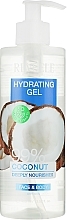 Fragrances, Perfumes, Cosmetics Moisturizing Face & Body Gel "Coconut" - Revuele Moisturizing Gel 99% Coconut