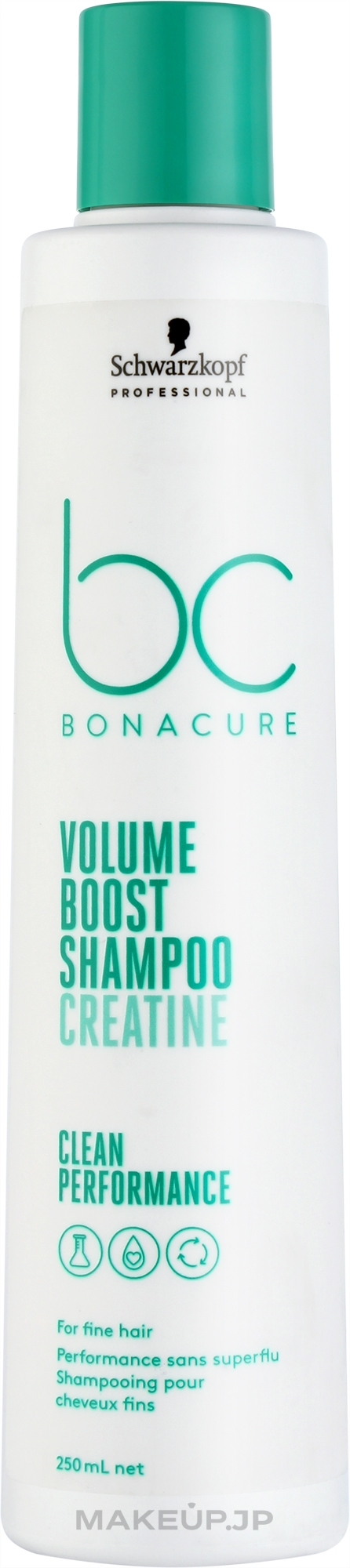 Shampoo for Thin Hair - Schwarzkopf Professional Bonacure Volume Boost Shampoo Ceratine — photo 250 ml