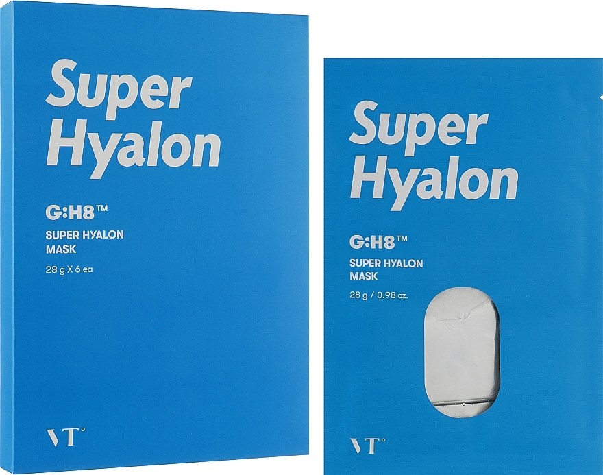 Moisturizing Hyaluronic Acid Mask - VT Cosmetics Super Hyalon Mask — photo N2