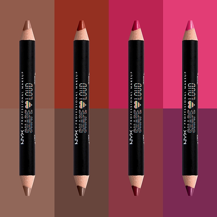 Dual-Ended Matte Lipstick Pen - NYX Professional Makeup Pride Line Loud Lip Liner Duo Fashion — photo N4