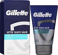 2in1 After Shave Balm "Instant Cooling" - Gillette Pro Gold Instant Cooling After Shave Balm for Men — photo N2