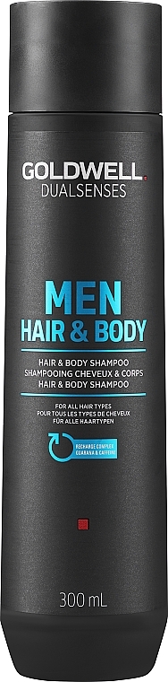 Refreshing Hair and Body Shampoo - Goldwell DualSenses For Men Hair & Body Shampoo — photo N2