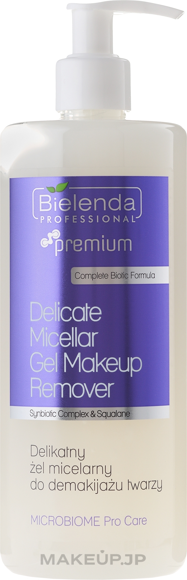 Micellar Gel Makeup Remover - Bielenda Professional Microbiome Pro Care Delicate Micelar Gel Makeup Remover — photo 500 ml