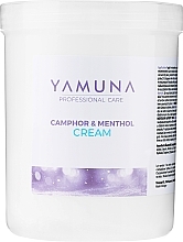 Massage Cream "Camphor & Menthol" - Yamuna Camphoros Mentolos Cream — photo N1