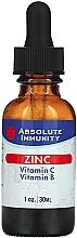 Fragrances, Perfumes, Cosmetics Dietary Supplement "Immunity Zinc" - Absolute Nutrition Immunity Zinc With Vitamin C & Vitamin B