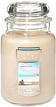 Scented Candle "Sun & Sand" - Yankee Candle Sun & Sand — photo N1