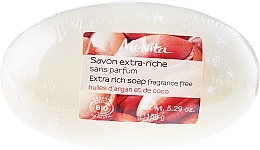 Shea Butter Soap - Melvita Body Care Savon Extra-Riche Soap — photo N1