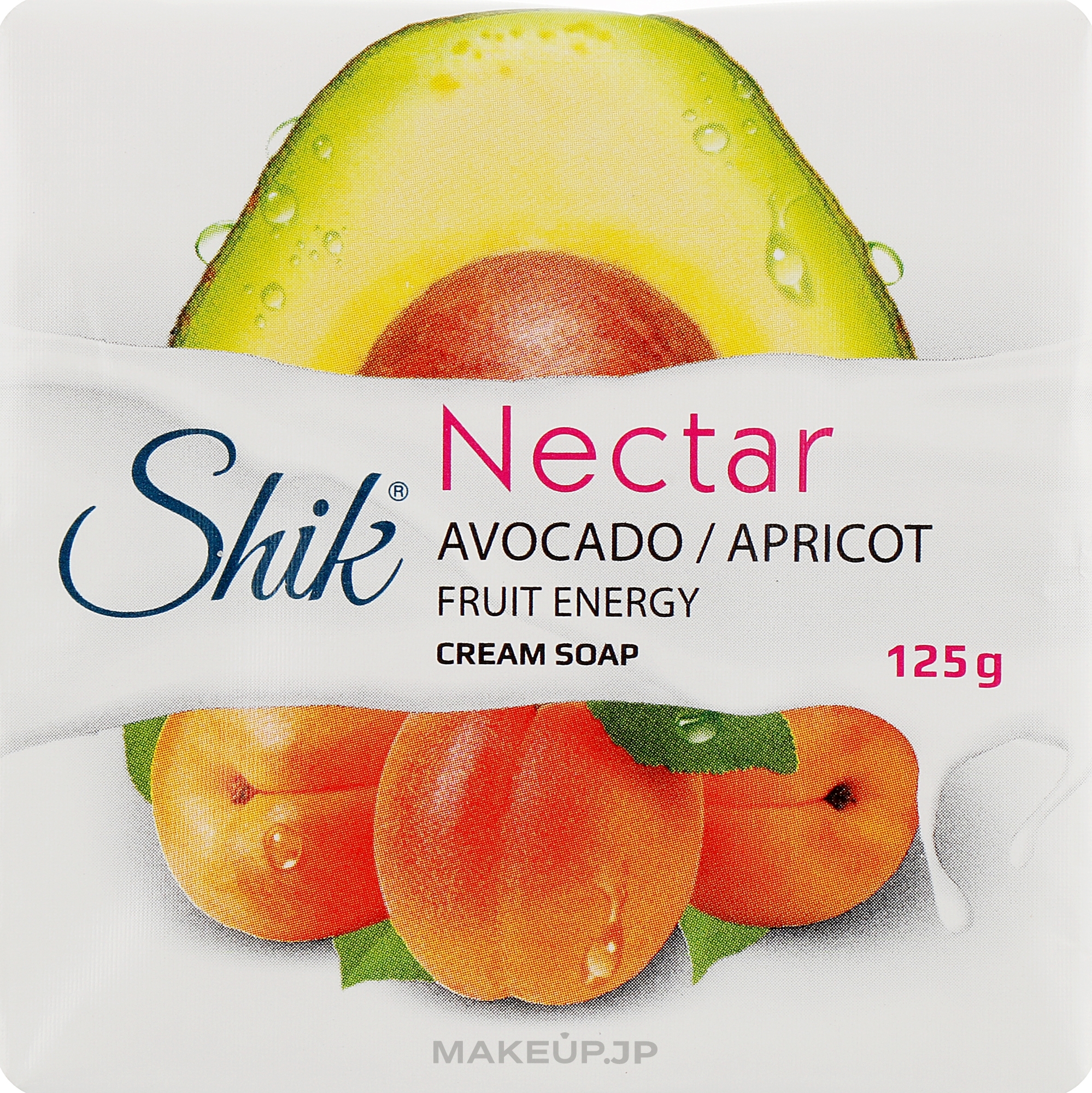 Toilet Cream Soap "Avocado & Apricot" - Shik Nectar Cream Soap Avocado/Apricot — photo 125 g