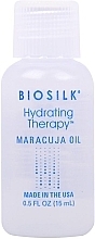 Fragrances, Perfumes, Cosmetics Deep Moisturizing Hair Passion Fruit Oil - BioSilk Hydrating Therapy Maracuja Oil (mini size)