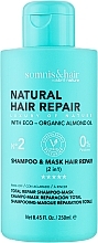 Fragrances, Perfumes, Cosmetics 2in1 ダメージヘア用 リペア シャンプー＆マスク - Somnis & Hair Shampoo & Mask Hair Repair