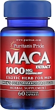 Fragrances, Perfumes, Cosmetics Supplement for Men 'Maka', 1000 mg - Puritan's Pride Maca Extract 1000mg Capsules