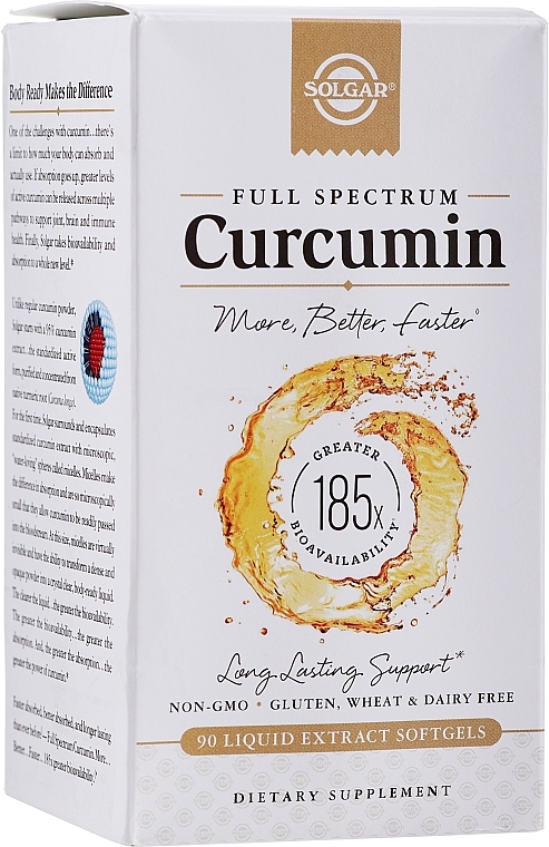 Curcumin - Solgar Curcumin — photo N5