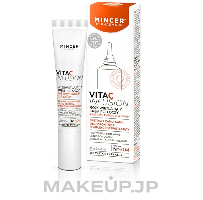 Eye Cream - Mincer Pharma Vita C Infusion 604 Eye Cream — photo 15 ml