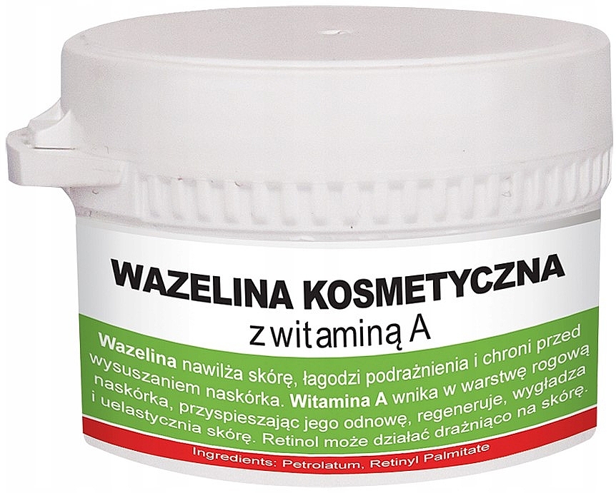 Cosmetic Vaseline with Vitamin A - Pasmedic — photo N1