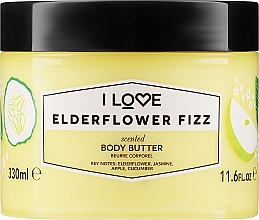 Fragrances, Perfumes, Cosmetics Body Butter "Elderflower Fizz" - I Love Elderflower Fizz Body Butter