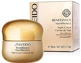 Night Face Cream - Shiseido Benefiance NutriPerfect Night Cream  — photo N2