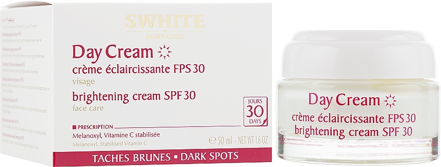 デイブライトニングクリーム - Mary Cohr Swhite Day Cream — photo N2