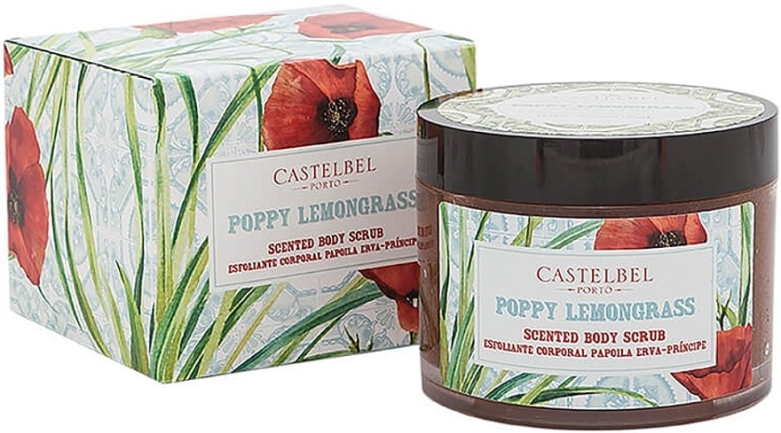 Poppy & Lemongrass Body Scrub - Castelbel Smoothie Poppy Lemongrass Body Scrub — photo N1