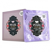 Fragrances, Perfumes, Cosmetics Hydro Gel Face Mask with Pearls & Shea Butter - Petitfee & Koelf Pearl & Shea Butter Hydro Gel Mask